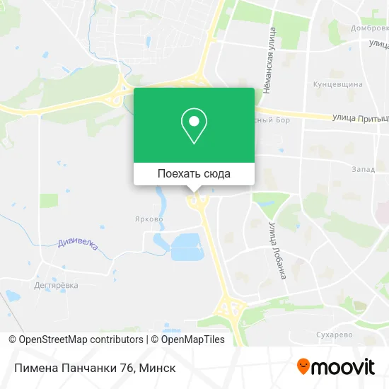 Карта Пимена Панчанки 76