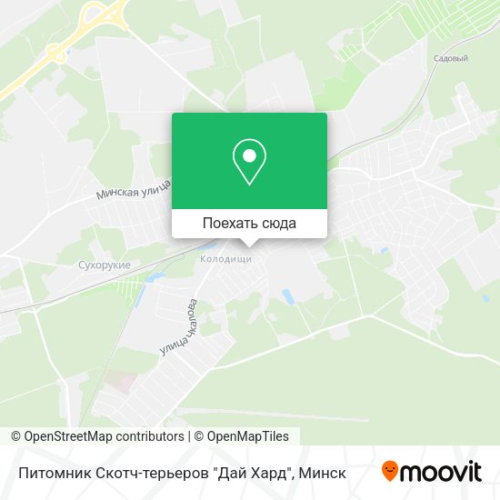 Карта Питомник Скотч-терьеров "Дай Хард"