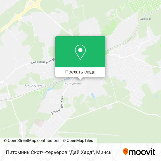 Карта Питомник Скотч-терьеров "Дай Хард"