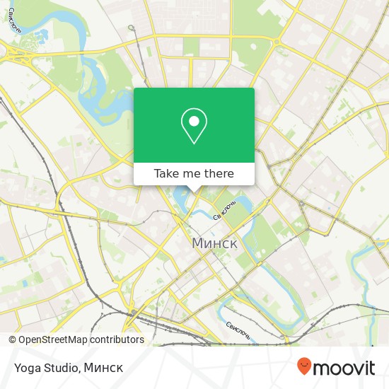 Карта Yoga Studio