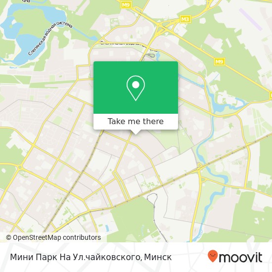 Карта Мини Парк На Ул.чайковского