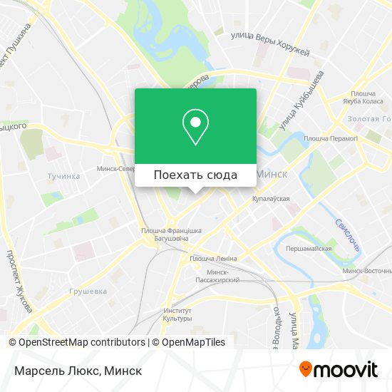 Карта Марсель Люкс