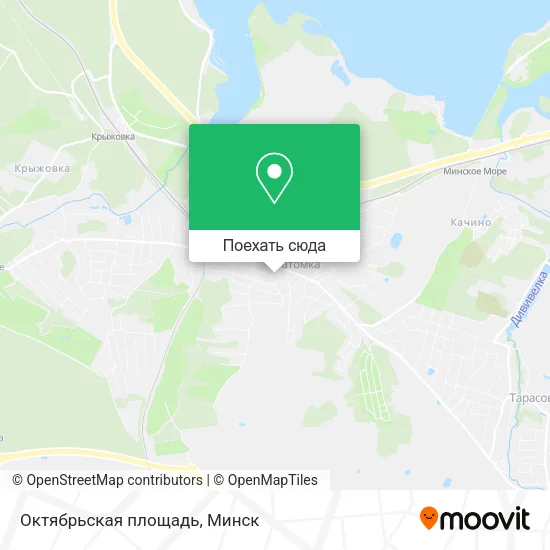 Карта Октябрьская площадь