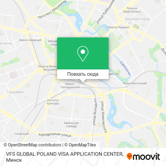 Карта VFS GLOBAL POLAND VISA APPLICATION CENTER