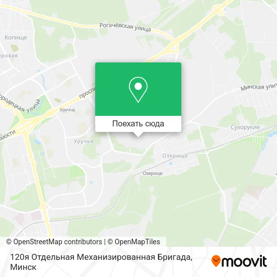 Карта 120я Отдельная Механизированная Бригада