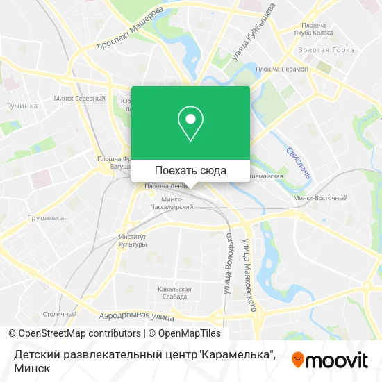 Карта Детский развлекательный центр"Карамелька"