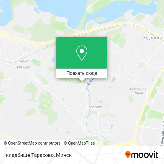 Карта кладбище Тарасово