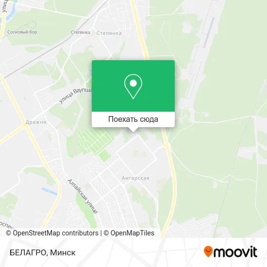 Карта БЕЛАГРО