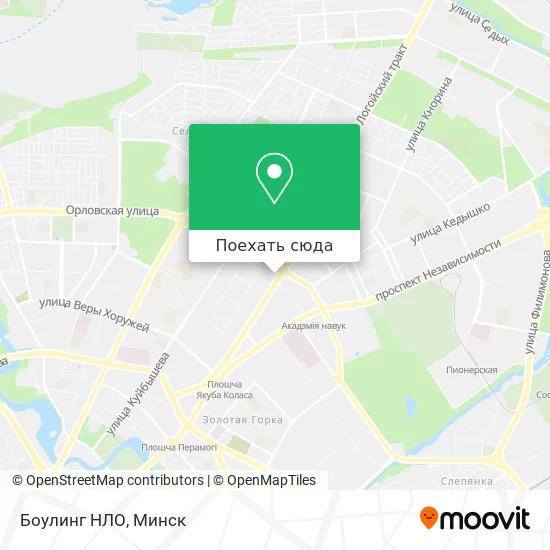 Карта Боулинг НЛО