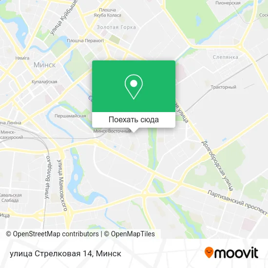 Карта улица Стрелковая 14