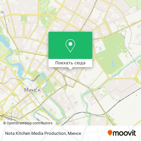 Карта Nota Kitchen Media Production