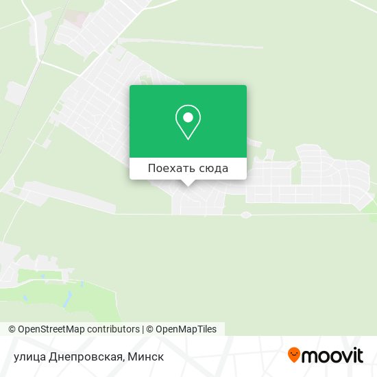 Карта улица Днепровская