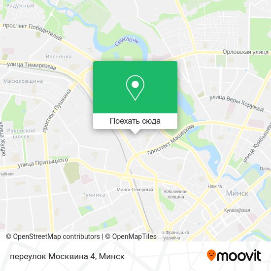 Карта переулок Москвина 4