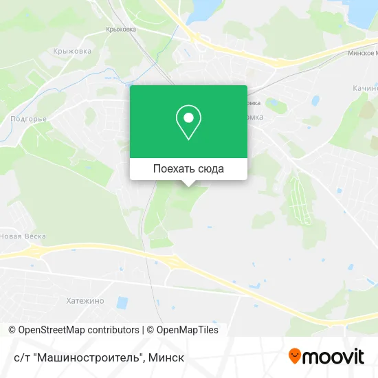 Карта с/т "Машиностроитель"