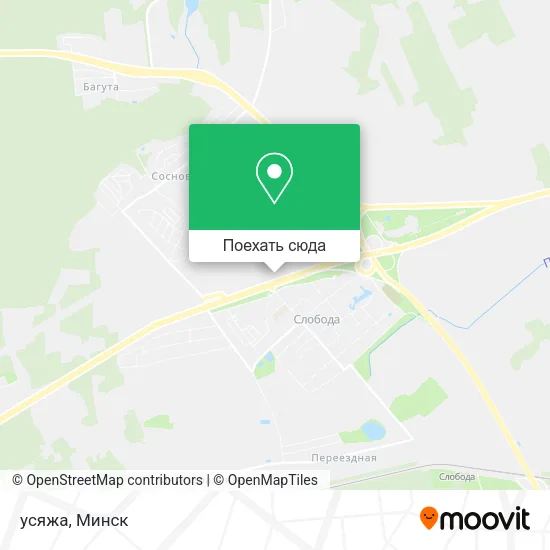 Карта усяжа