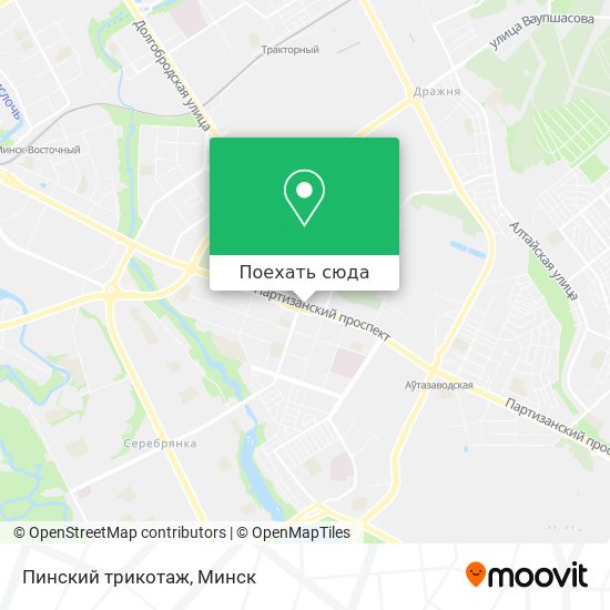 Карта Пинский трикотаж