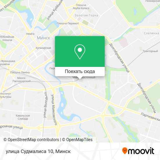 Карта улица Судмалиса 10
