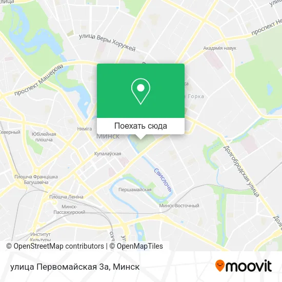 Карта улица Первомайская 3а