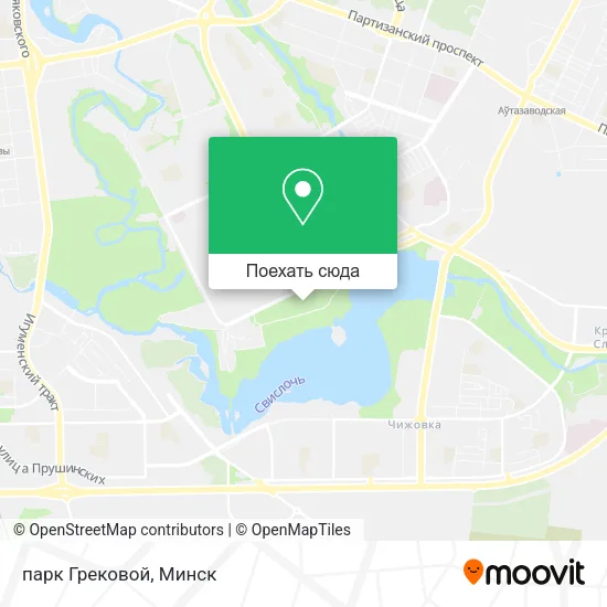 Карта парк Грековой
