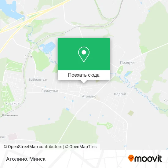 Карта Атолино