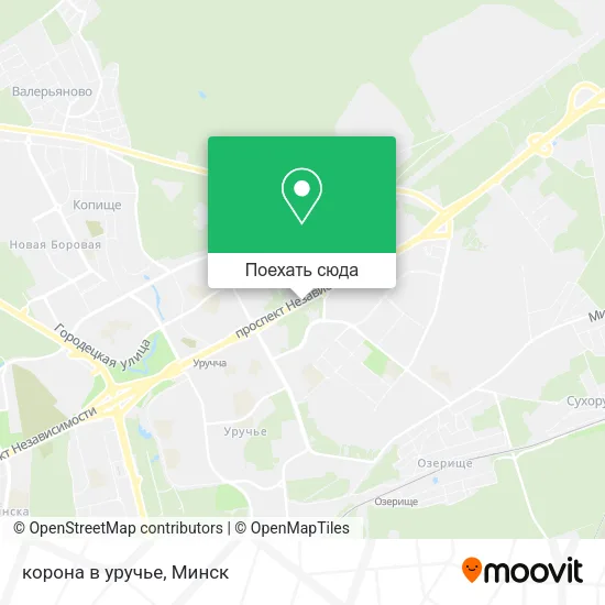 Карта корона в уручье