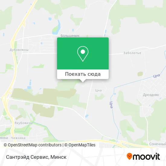 Карта Сантрэйд Сервис