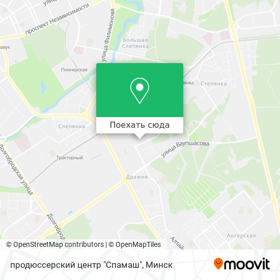 Карта продюссерский центр "Спамаш"