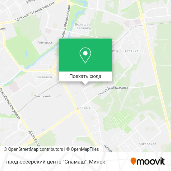 Карта продюссерский центр "Спамаш"