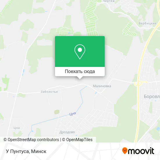 Карта У Пунтуса