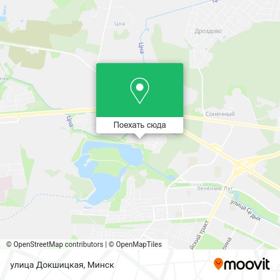 Карта улица Докшицкая