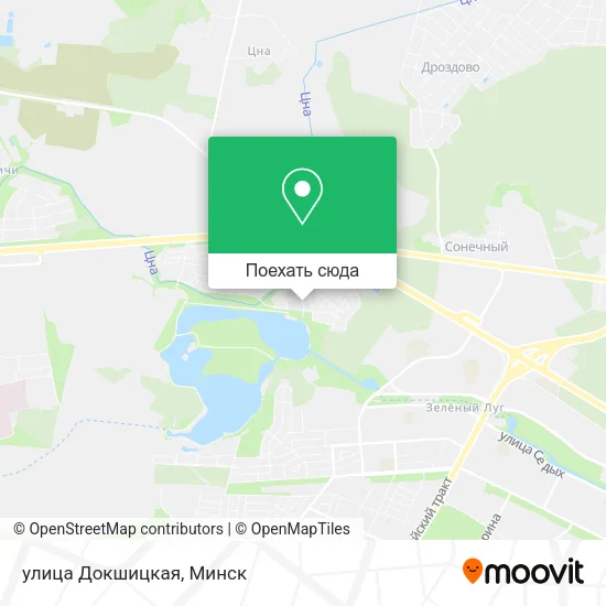 Карта улица Докшицкая