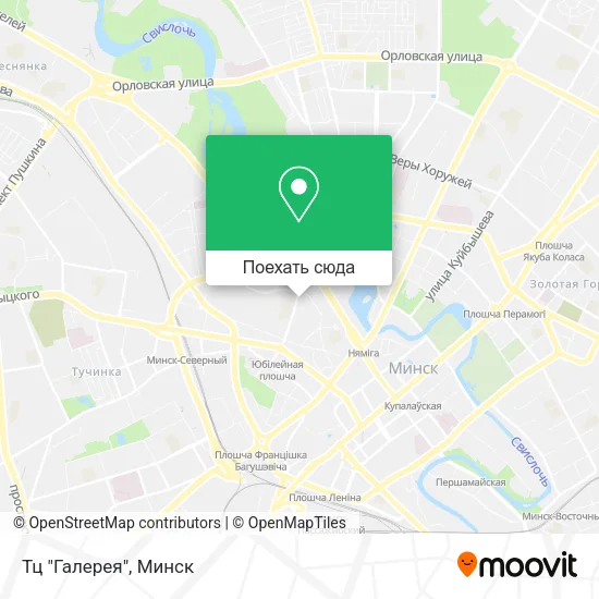 Карта Тц "Галерея"