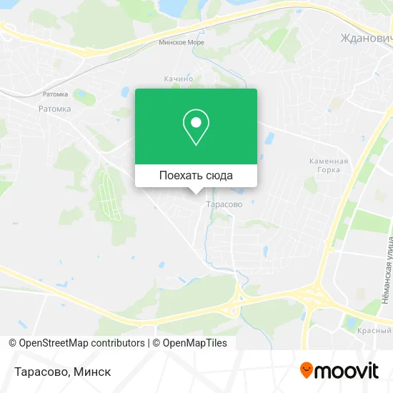 Карта Тарасово