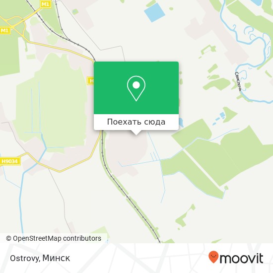 Карта Ostrovy