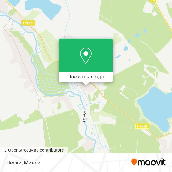 Карта Пески
