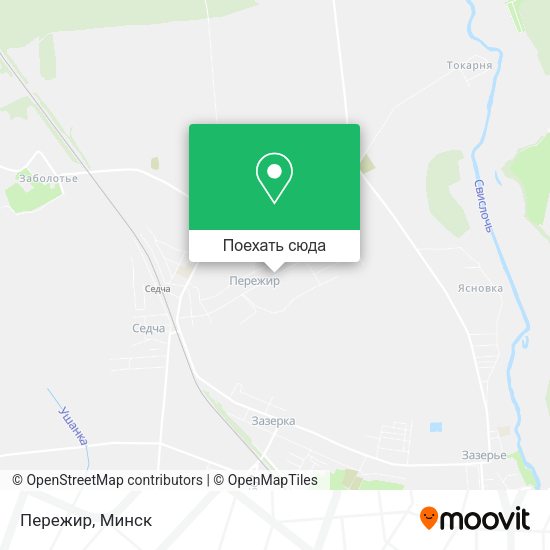 Карта Пережир