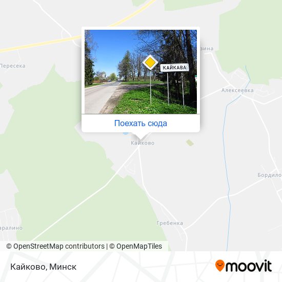 Карта Кайково