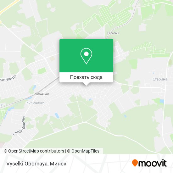Карта Vyselki Opornaya
