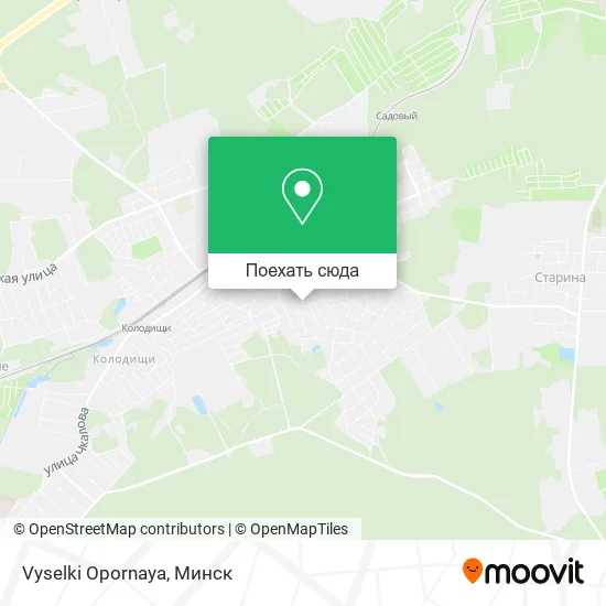Карта Vyselki Opornaya