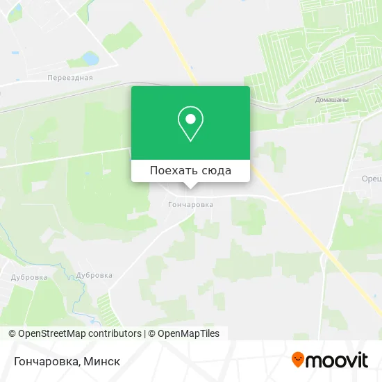 Карта Гончаровка