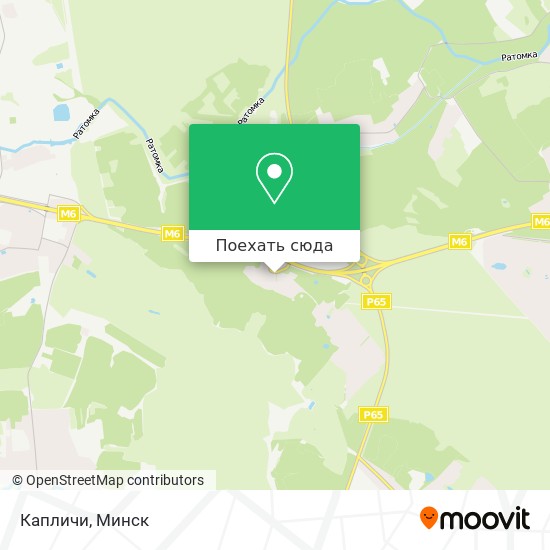 Карта Капличи