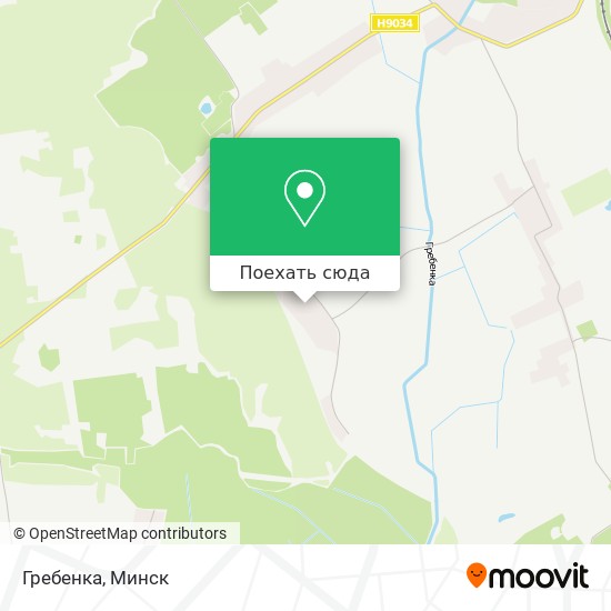 Карта Гребенка