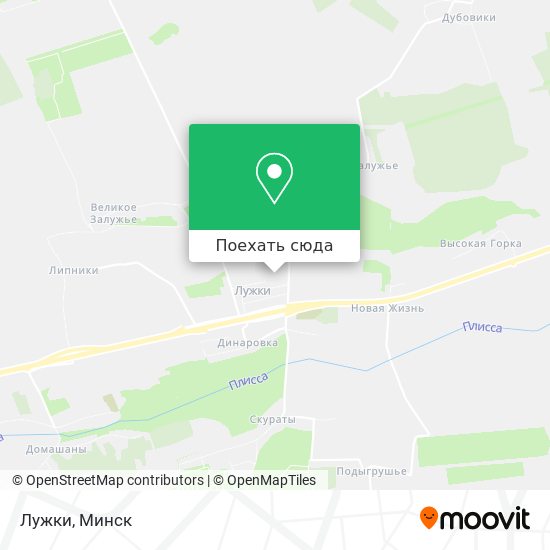 Карта Лужки