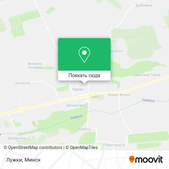 Карта Лужки