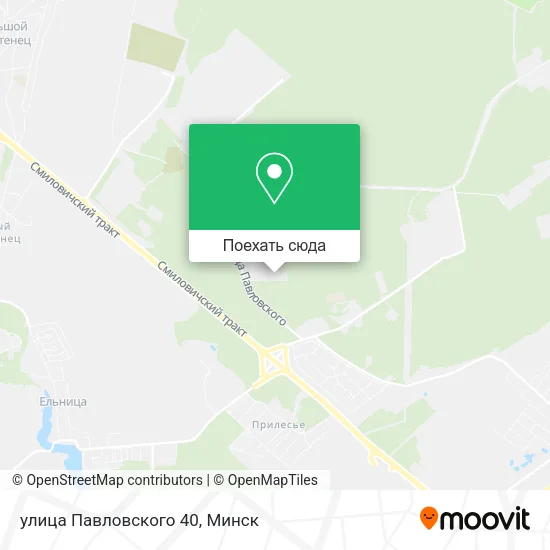 Карта улица Павловского 40