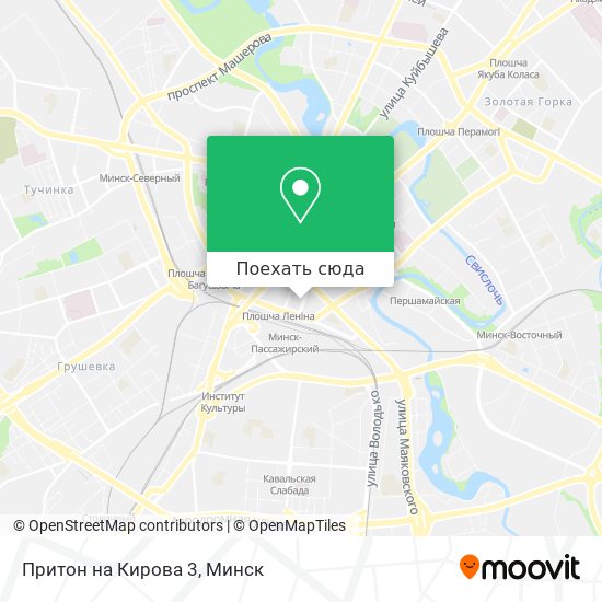 Карта Притон на Кирова 3