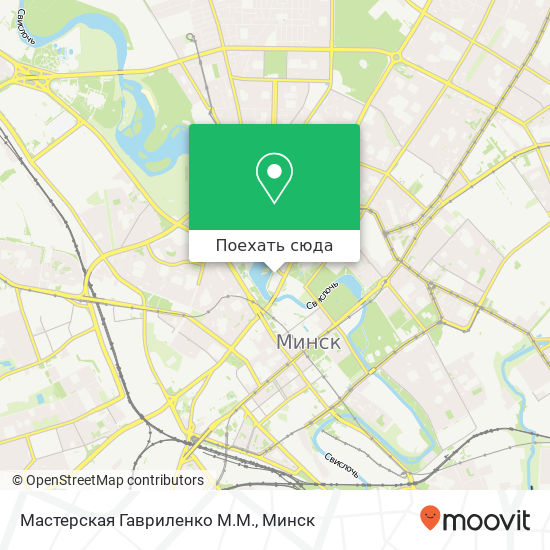 Карта Мастерская Гавриленко М.М.