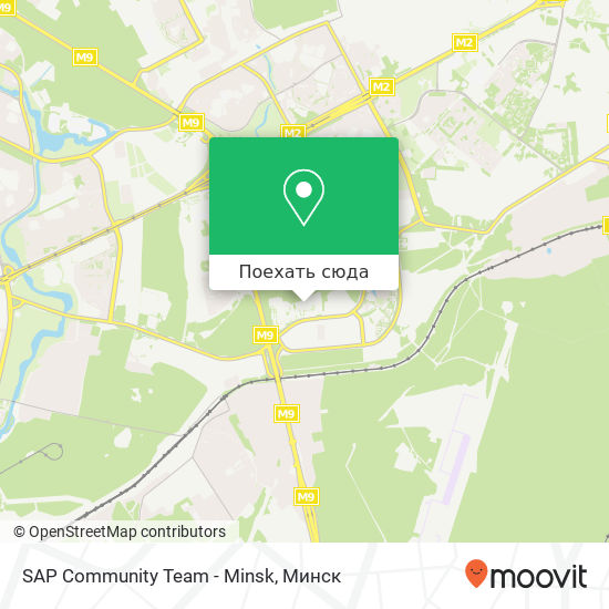 Карта SAP Community Team - Minsk