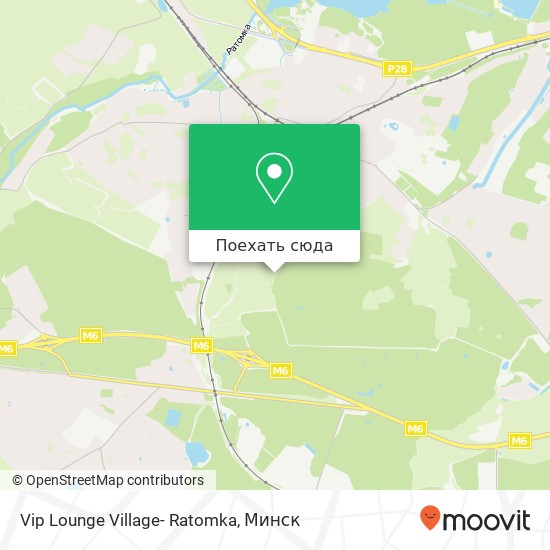 Карта Vip Lounge Village- Ratomka