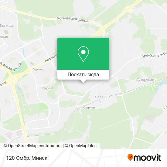 Карта 120 Омбр